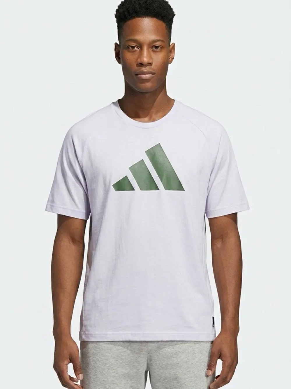 ADIDAS | Light Purple Crewneck Heavyweight Short Sleeve Tee Men’s Size X-Large